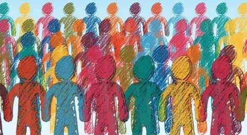 foto de dibujos personas de colores